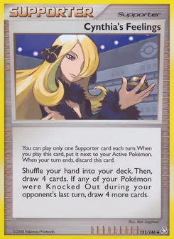 Cynthia's Feelings, Legends Awakened No. 131 Normal