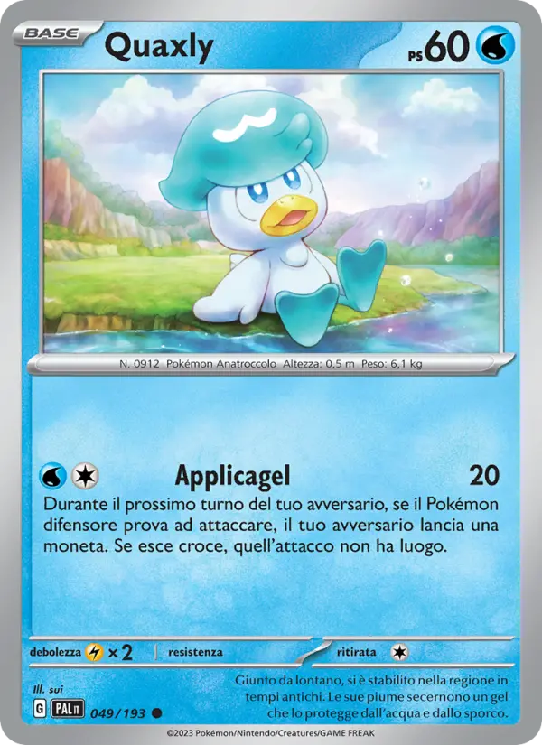 Quaxly, Evoluzioni a Paldea Nº 049