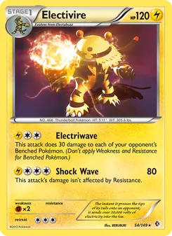 Electivire, Boundaries Crossed Nº 54 Normal