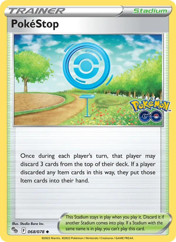 PokéStop, Pokémon GO Nº 068