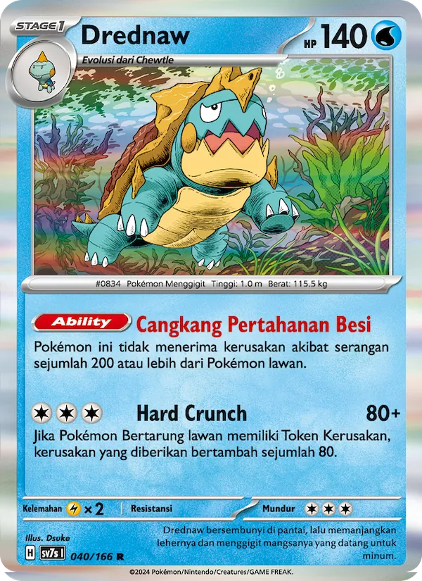 Drednaw, Bimbingan Rasi No. 040