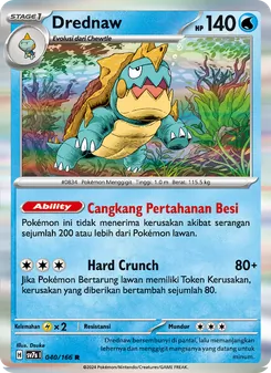 Drednaw, Bimbingan Rasi No. 040 Normal