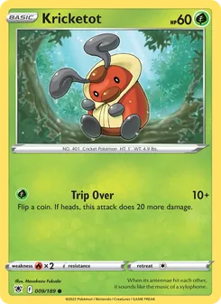 Kricketot, Astral Radiance No. 009
