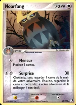 Noarfang, EX Forces Cachées No. 43 Normal