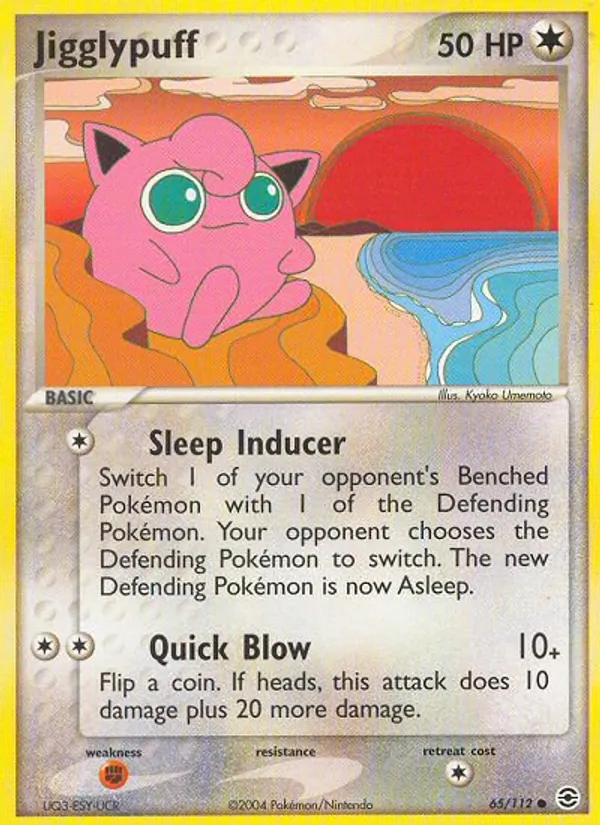 Jigglypuff, FireRed & LeafGreen No. 65