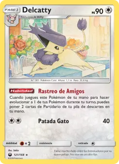 Delcatty, Tormenta Celestial Nº 121 Normal