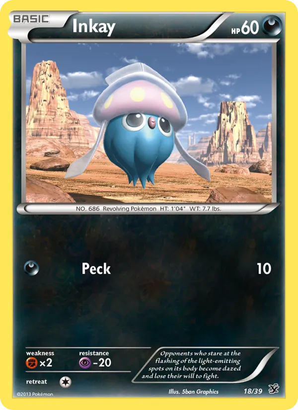 Inkay, Kalos Starter Set Nº 18