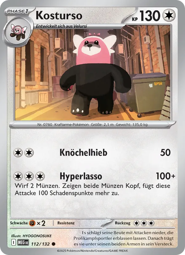 Kosturso, Mega-Entwicklung Nº 112
