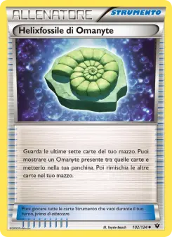 Helixfossile di Omanyte, Destini Incrociati No. 102 Normal