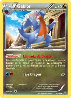 Gabite, Dragones Majestuosos No. 89 Normal
