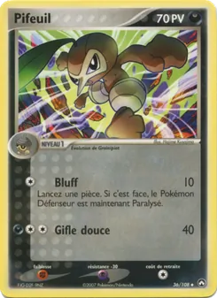 Pifeuil, EX Gardiens du Pouvoir Nº 36 Normal