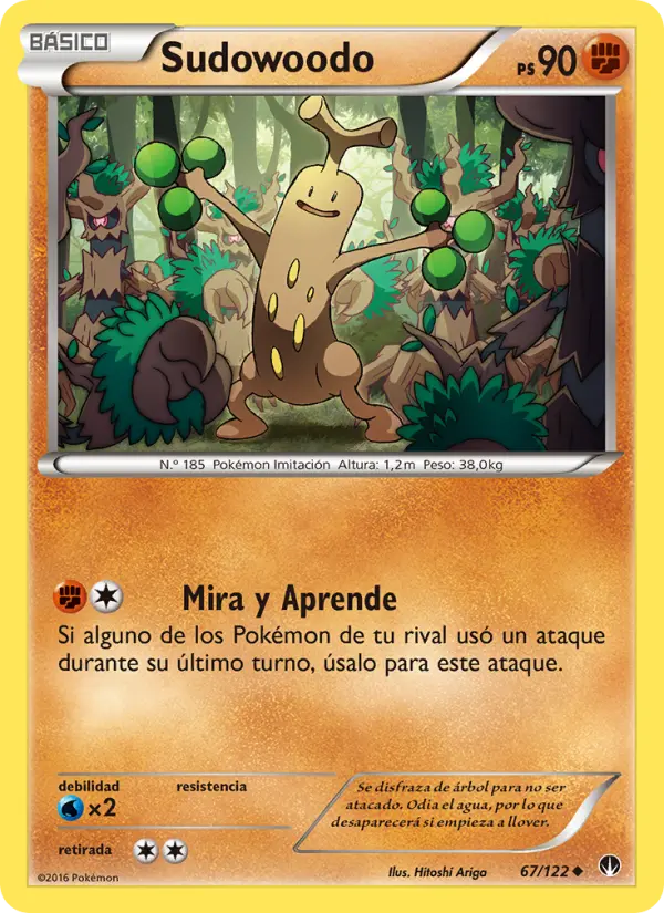 Sudowoodo, TURBOLímite No. 67