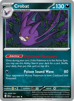 Crobat, Chaos Rising No. 051 Normal