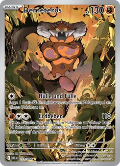 Demeteros, Schwarze Blitze No. 131 Holo