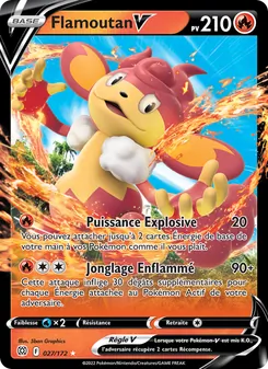 Flamoutan V, Stars Étincelantes No. 027 Holo