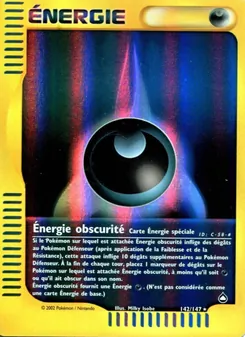 Énergie obscurité, Aquapolis Nº 142 Normal