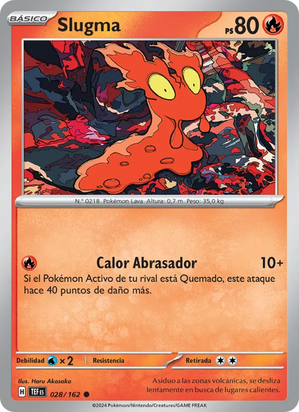 Slugma, Fuerzas Temporales No. 028