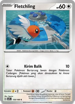 Fletchling, Bimbingan Rasi No. 133 Normal
