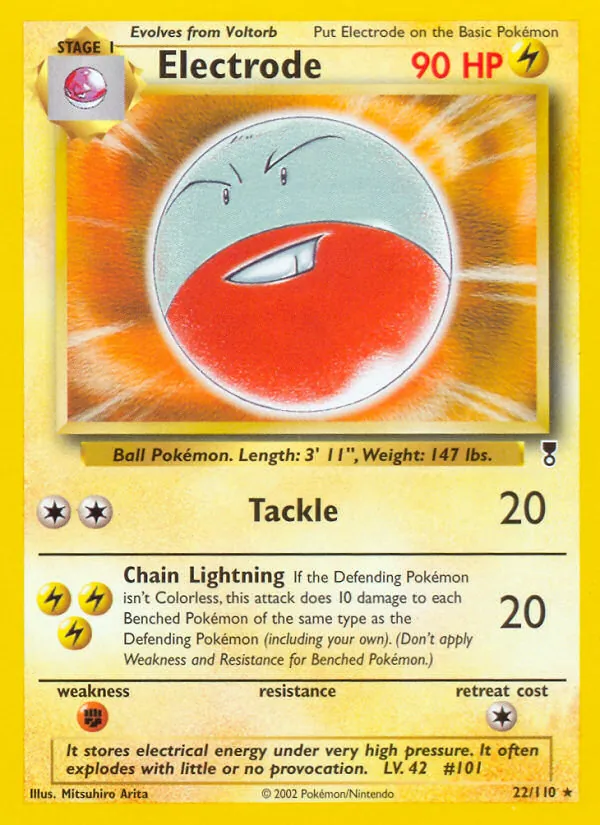 Electrode, Legendary Collection Nº 22