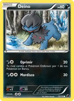 Deino, Glaciación Plasma Nº 75 Normal