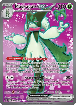 Maskagato-ex, Entwicklungen in Paldea No. 231 Holo