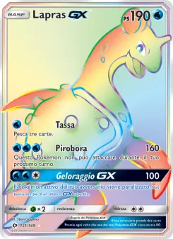 Lapras GX, Sole e Luna No. 151 Normal