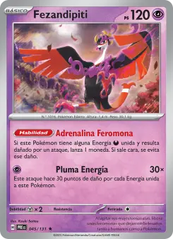 Fezandipiti, Evoluciones Prismáticas Nº 045 Holo