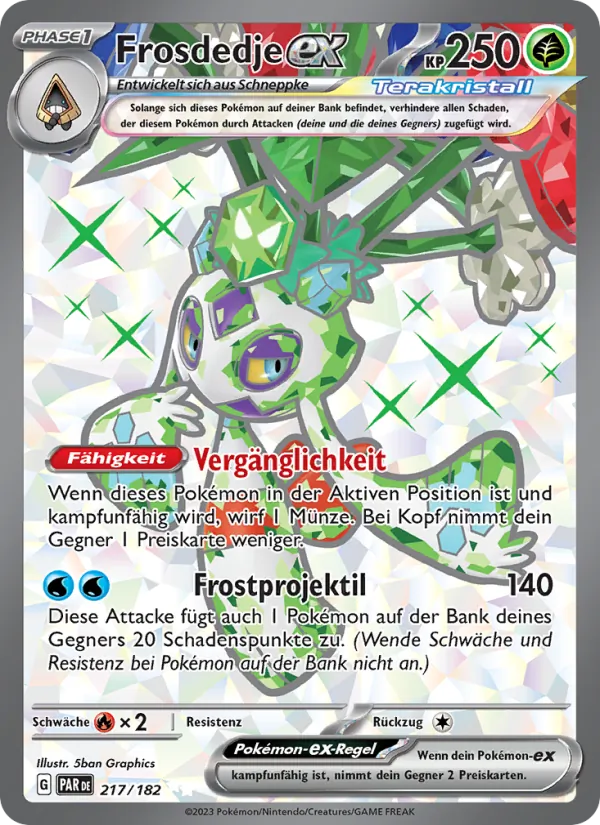 Frosdedje-ex, Paradoxrift No. 217