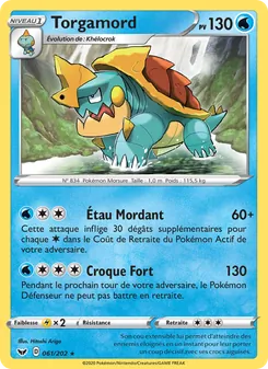 Torgamord, Épée et Bouclier No. 61 Normal