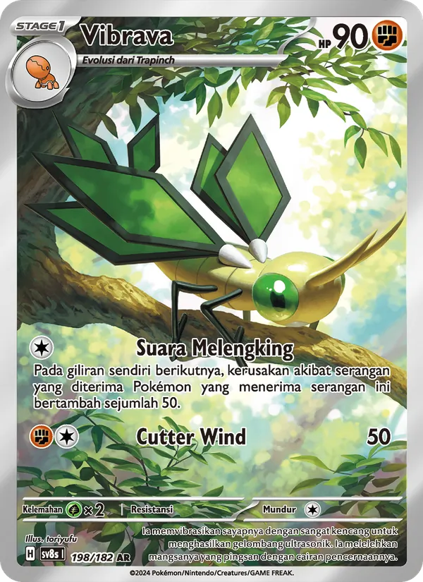 Vibrava, Kilat Rasi No. 198
