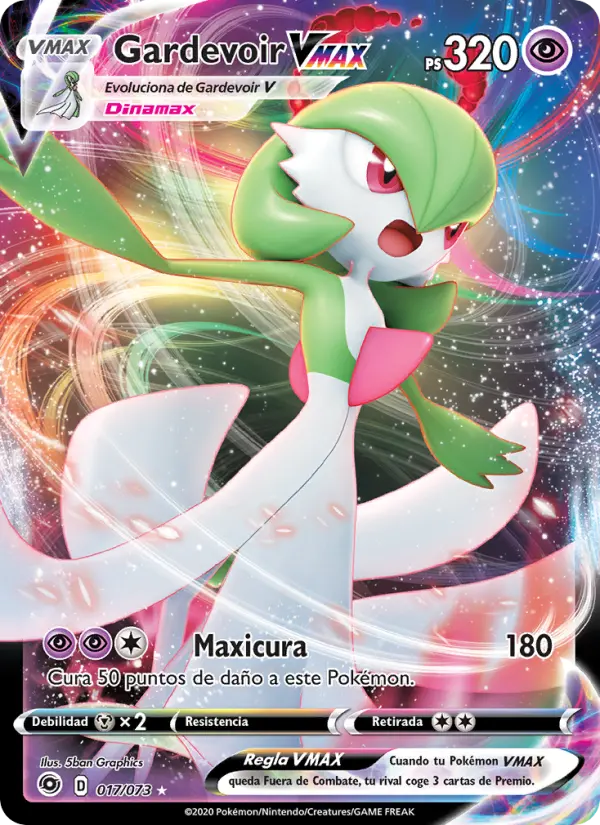 Gardevoir VMAX, Camino de Campeones Nº 17