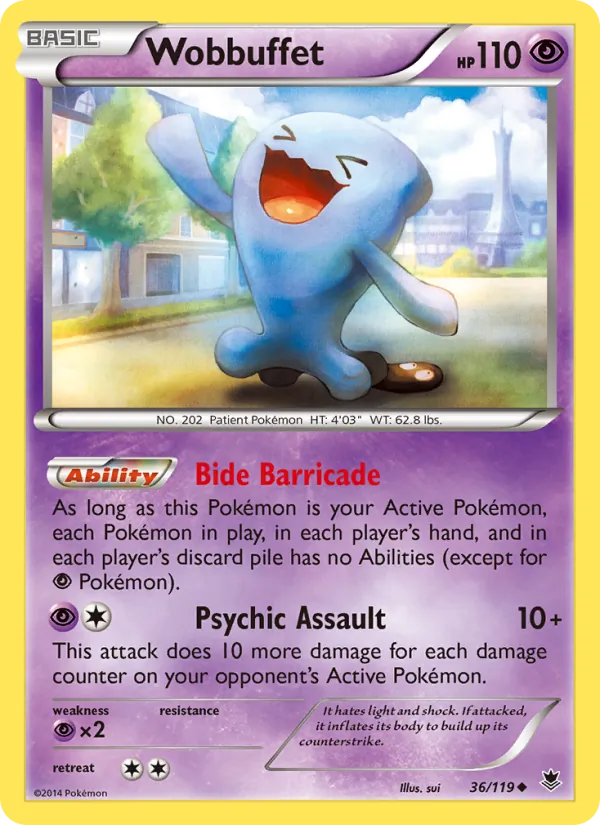 Wobbuffet, Phantom Forces No. 36