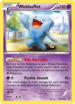 Wobbuffet, Phantom Forces Nº 36 Normal