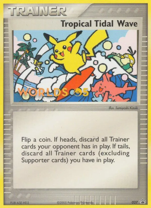 Tropical Tidal Wave, Nintendo Black Star Promos Nº 27