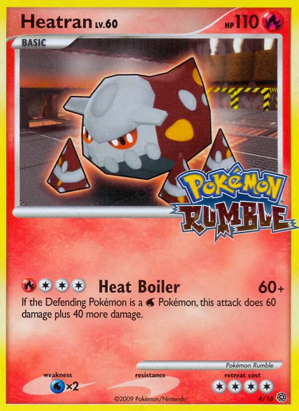 Heatran, Pokémon Rumble No. 4