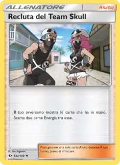 Recluta del Team Skull, Sole e Luna Nº 133 Normal