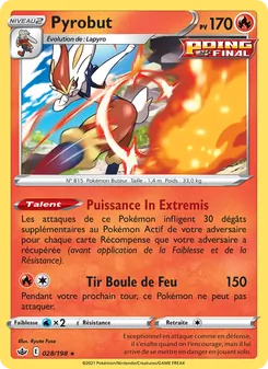 Pyrobut, Règne de Glace Nº 28 Holo