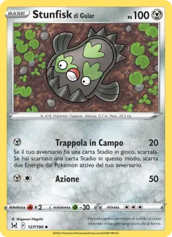 Stunfisk di Galar, Origine Perduta Nº 127 Normal
