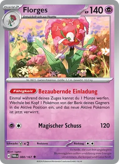 Florges, Maskerade im Zwielicht Nº 088 Normal