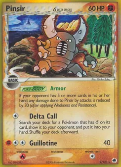 Pinsir δ, Dragon Frontiers No. 9
