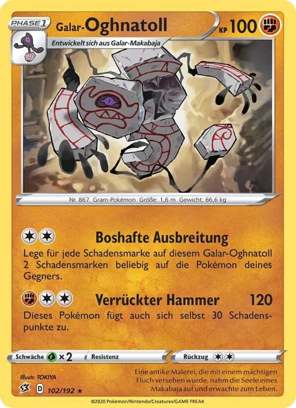 Galar-Oghnatoll, Clash der Rebellen No. 102