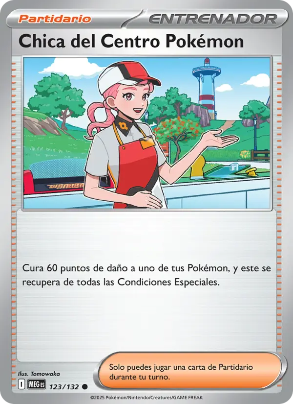 Chica del Centro Pokémon, Megaevolución Nº 123