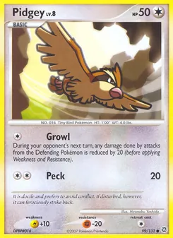 Pidgey, Secret Wonders No. 99 Normal