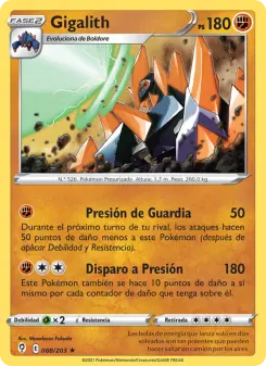 Gigalith, Cielos Evolutivos Nº 88 Normal