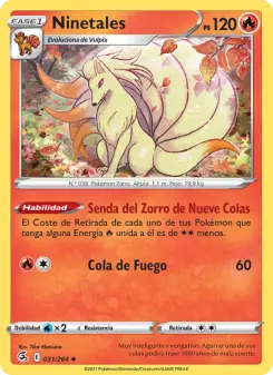 Ninetales, Golpe Fusión No. 31 Normal