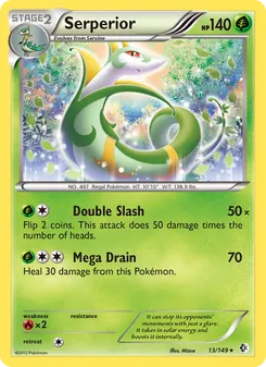 Serperior, Boundaries Crossed No. 13 Normal