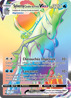 Sylveroy Cavalier du Froid VMAX, Règne de Glace No. 202 Holo