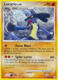 Lucario, Legends Awakened Nº 61 Normal