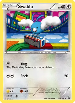 Swablu, Dragons Exalted Nº 104 Normal