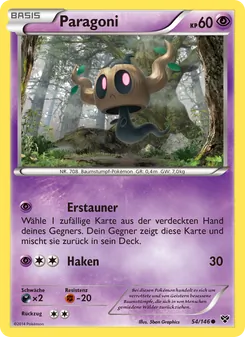 Paragoni, XY No. 54 Normal